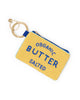 mary beaded seed bead pouch in butter