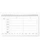 interior pages of spiral-bound planner 