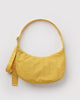 baggu medium nylon crescent bag in sunflower yellow