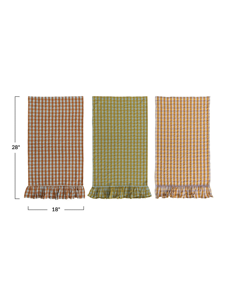 Midge Ruffle Tea Towel 