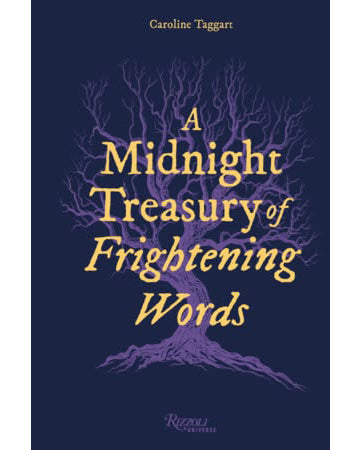 A Midnight Treasury of Frightening Words hardcover book 
