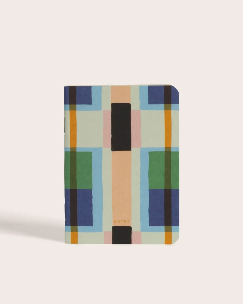 soft cover mini pocket notebook, abstract