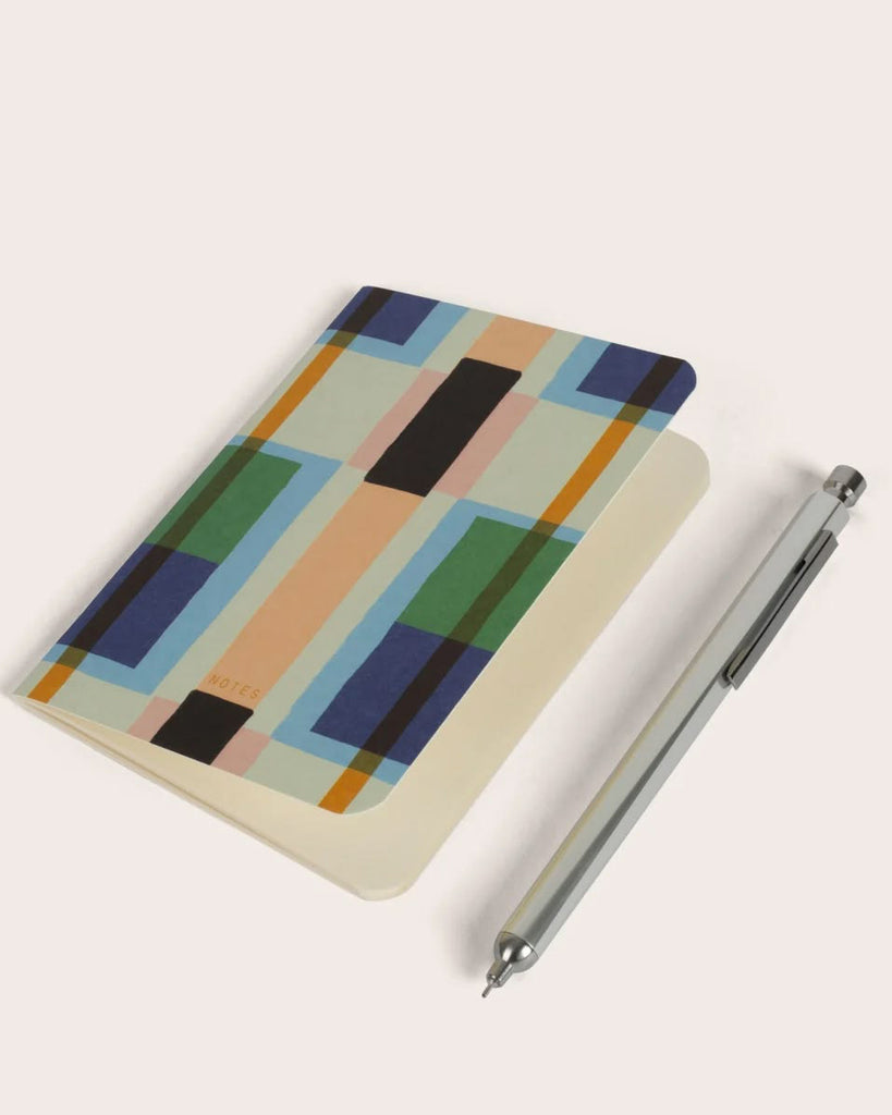 soft cover mini pocket notebook, abstract