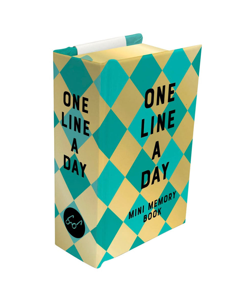 Mint Diamond Mini One Line A Day Journal