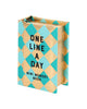 Mint Diamond Mini One Line A Day Journal