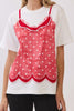 Monroe Lace Layered Tee