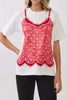 Monroe Lace Layered Tee