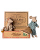 mum and dad mice in cigar box from maileg