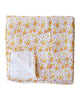 muslin swaddle blanket in sweet marigold