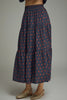 Navy Rust Minute Polka Dot Skirt