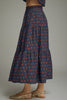 Navy Rust Minute Polka Dot Skirt