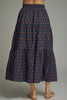 Navy Rust Minute Polka Dot Skirt