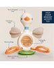 Goose Itzy Twist & Bop High Chair Sensory Toy