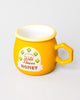 novelty coffee mug in the shape of a honey pot
