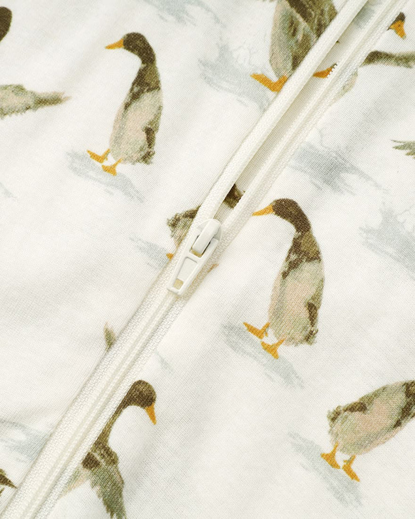 front zipper on pajamas