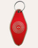 embroidered patch keychain with a vintage-inspired design, forever spicy