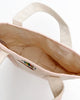 open top of pink boat tote