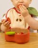 baby dish and spoon set, pepa the apple