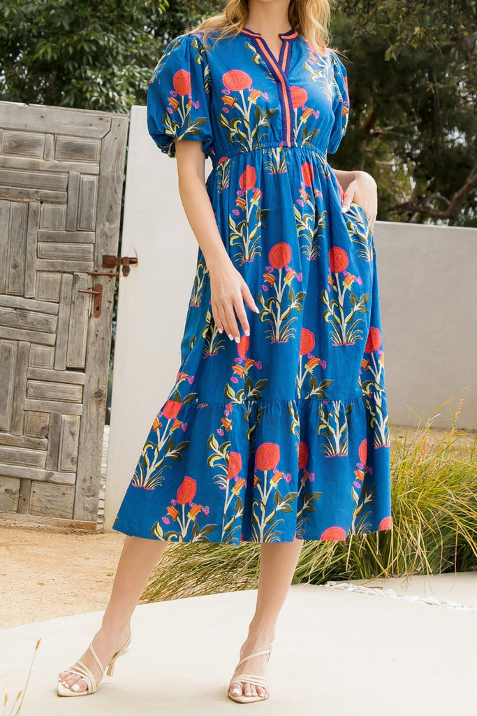 Polly Block Print Midi Dress *XS-XL* | Women's Clothing | Personify Personify Shop Polly Block Print Midi Dress *XS-XL* | Women's Clothing | Personify Personify Shop