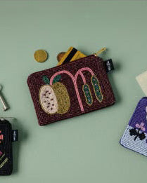 Pome Beaded Pouch