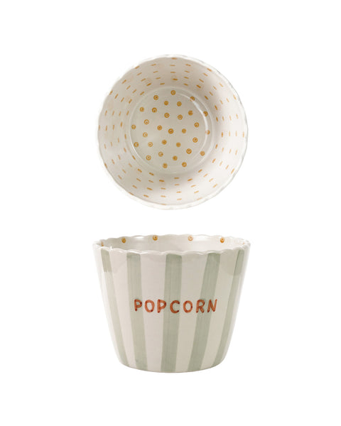 Popcorn Scalloped Bowl