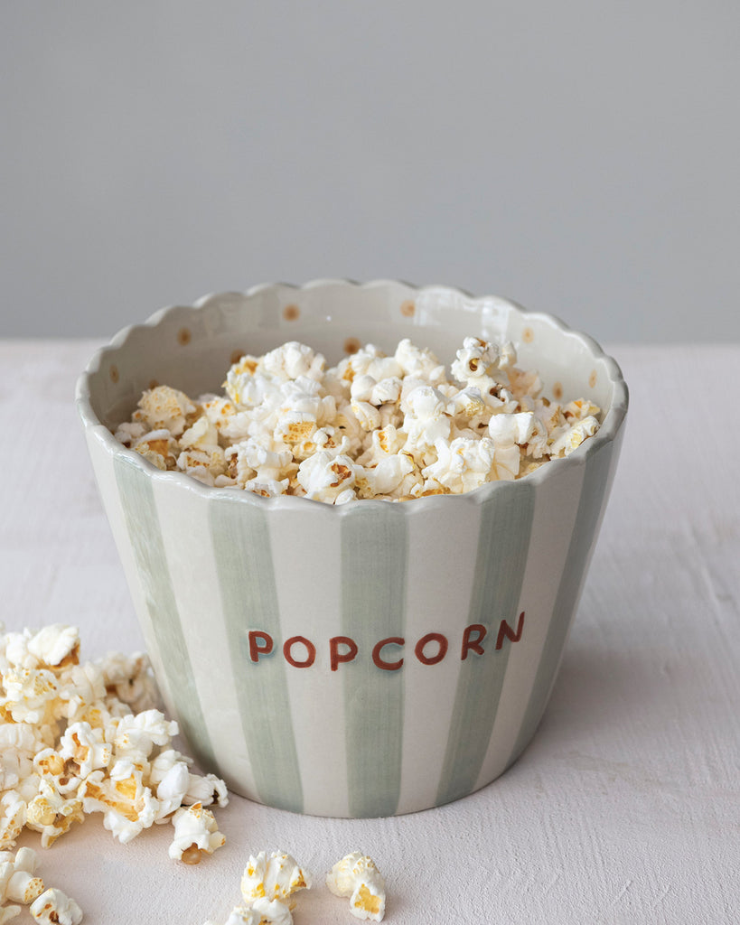 Popcorn Scalloped Bowl