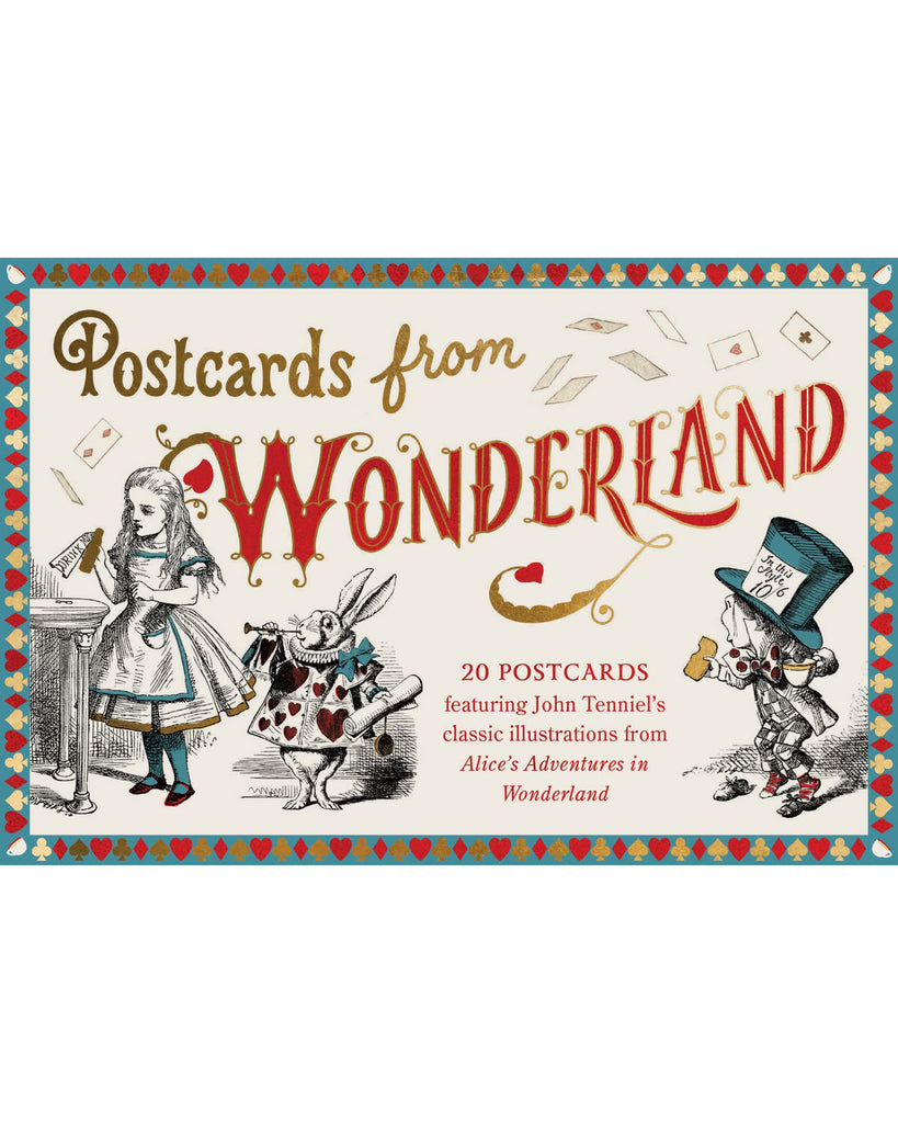 postcard set featuring original artwork by John Tenniel