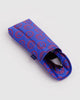 puffy glasses sleeve from baggu in mini cobalt happy