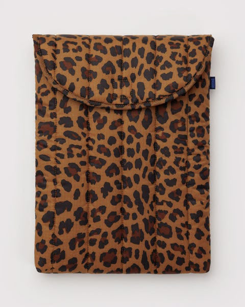 16" laptop sleeve from baggu in leopard
