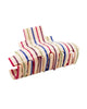 pyramid hair claw in candy stripes