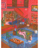 Reading Through the Dimming Light Print by jill kittock