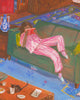Reading Through the Dimming Light Print by jill kittock