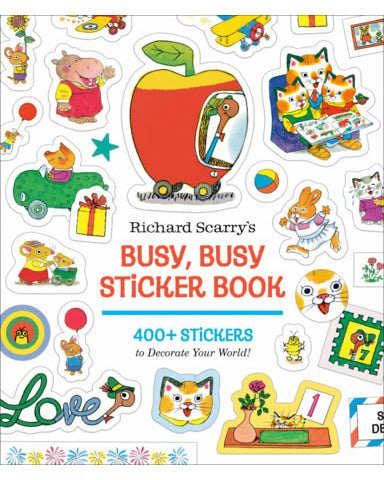 richard scarry's busy busy sticker book 
