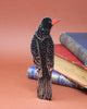 genuine leather bookmark in the shape of a rook