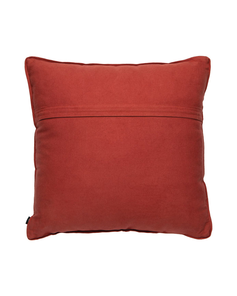 Rose Briar Embroidered Throw Pillow