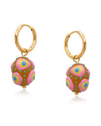 Santa Fe Ball Charm Earrings