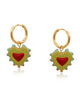 Sante Fe Heart Charm Earrings