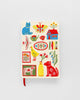 Scandinavian Icons Embroidered Journal