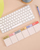 weekly planner pad designed to be used around your computer keyboard