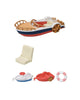 seal sailor's leisure boat play set from calico critters