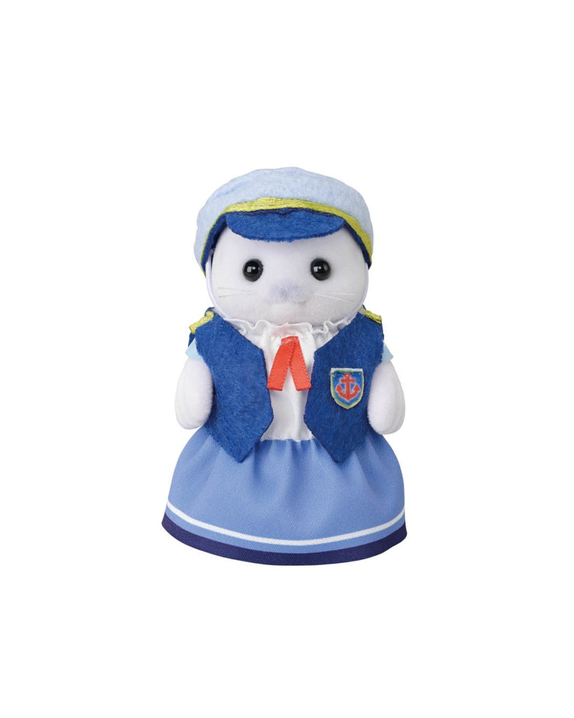 seal sailor's leisure boat play set from calico critters