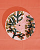 stoneware dinner plate featuring artwork by shurleey