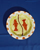 stoneware dinner plate featuring artwork by shurleey