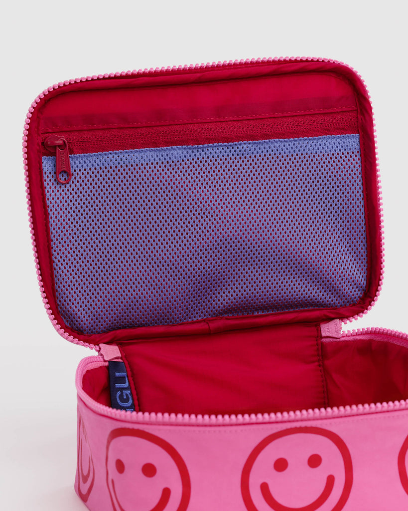 azalea pink small cosmetic case from baggu