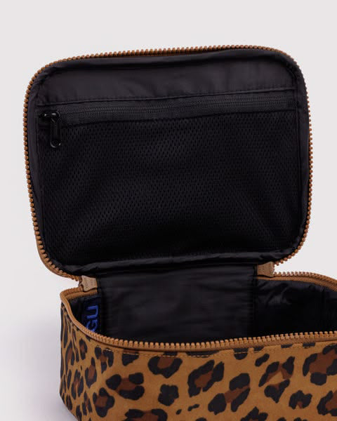leopard small cosmetic case from baggu
