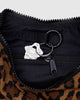 small nylon crescent bag from baggu in leopard