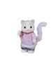 snow leopard family from calico critters 