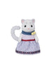 snow leopard family from calico critters 