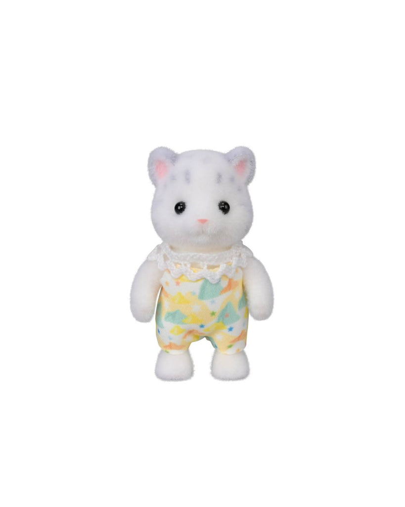 snow leopard family from calico critters 