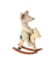 spotted mouse rocking horse from maileg 